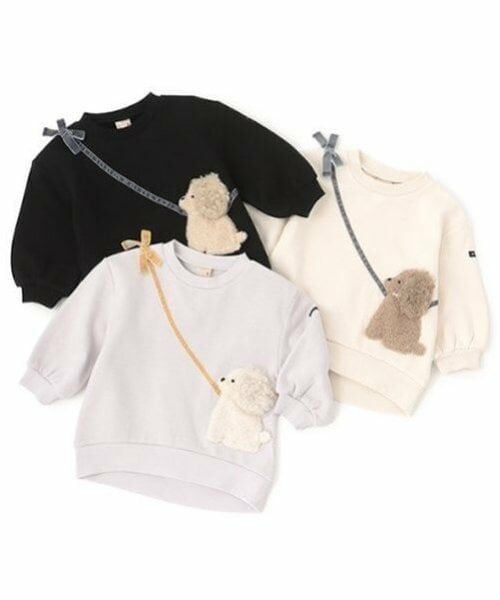 petit main / プティマイン スウェット | 【吸湿発熱/リンク】ふわふわプードルトレーナー | 詳細13