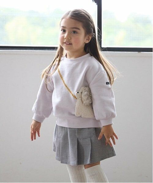 petit main / プティマイン スウェット | 【吸湿発熱/リンク】ふわふわプードルトレーナー | 詳細2