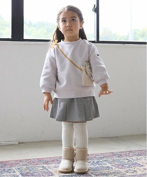 petit main / プティマイン スウェット | 【吸湿発熱/リンク】ふわふわプードルトレーナー | 詳細3