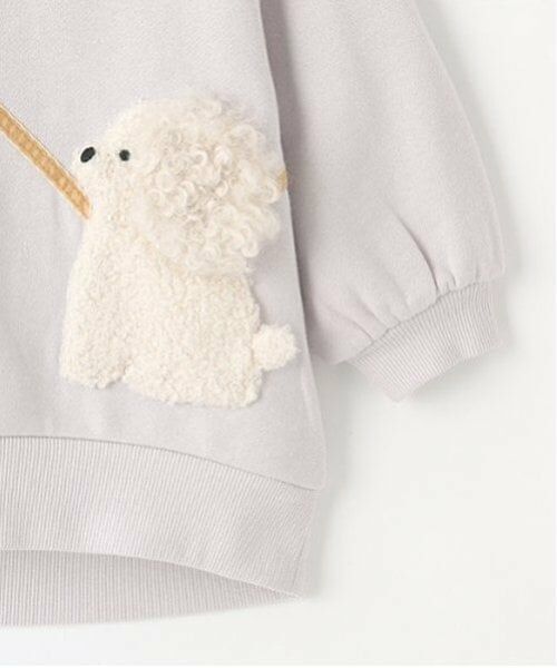 petit main / プティマイン スウェット | 【吸湿発熱/リンク】ふわふわプードルトレーナー | 詳細8
