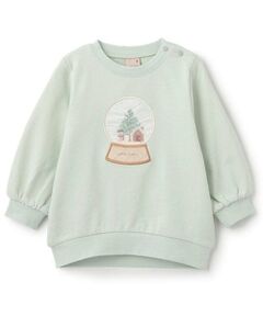 petit main / プティマイン スウェット | 【吸湿発熱】モチーフトレーナー