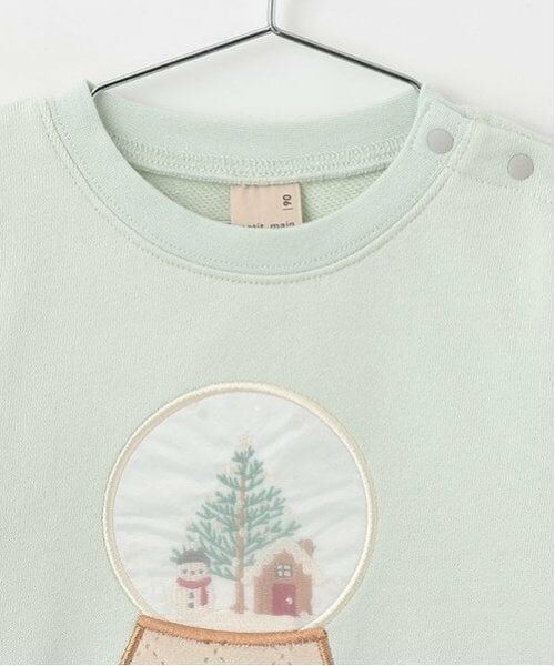 petit main / プティマイン スウェット | 【吸湿発熱】モチーフトレーナー | 詳細11