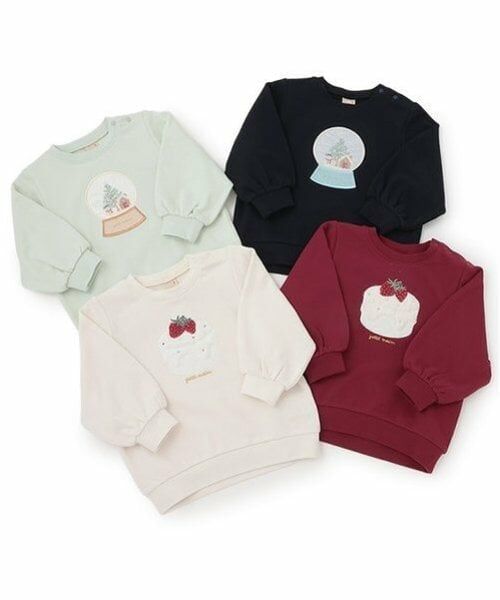 petit main / プティマイン スウェット | 【吸湿発熱】モチーフトレーナー | 詳細17