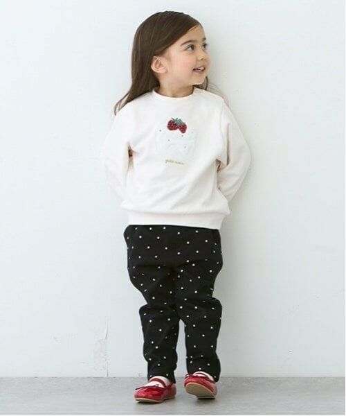 petit main / プティマイン スウェット | 【吸湿発熱】モチーフトレーナー | 詳細2