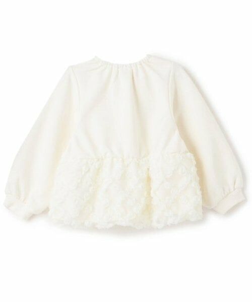 petit main / プティマイン スウェット | 【リンク】ジャガードペプラムトレーナー(キッズ) | 詳細5