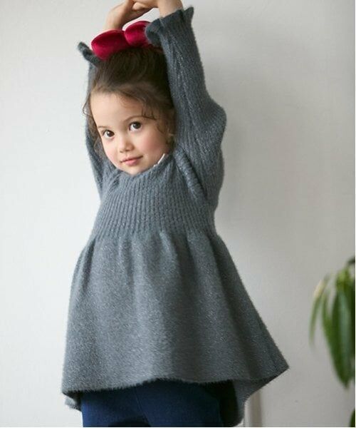 petit main / プティマイン ニット・セーター | 【リンク】ラメペプラムニット(キッズ) | 詳細10