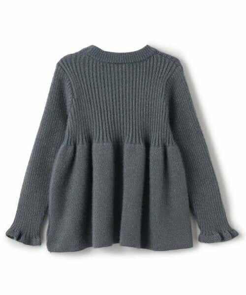 petit main / プティマイン ニット・セーター | 【リンク】ラメペプラムニット(キッズ) | 詳細15