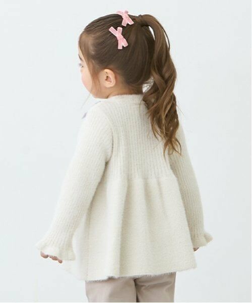 petit main / プティマイン ニット・セーター | 【リンク】ラメペプラムニット(キッズ) | 詳細2