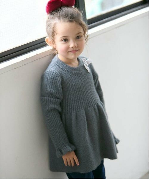 petit main / プティマイン ニット・セーター | 【リンク】ラメペプラムニット(キッズ) | 詳細7