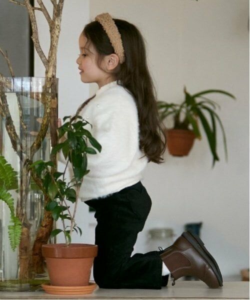 petit main / プティマイン カーディガン・ボレロ | 【リンク】シャギーニットカーディガン(キッズ) | 詳細5