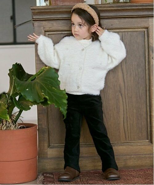 petit main / プティマイン カーディガン・ボレロ | 【リンク】シャギーニットカーディガン(キッズ) | 詳細6