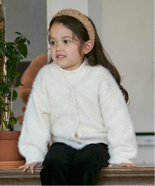 petit main / プティマイン カーディガン・ボレロ | 【リンク】シャギーニットカーディガン(キッズ) | 詳細7