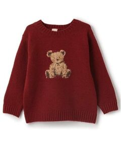 petit main / プティマイン ニット・セーター | 【リンク/フワもちっと】アニマルニット(キッズサイズ)