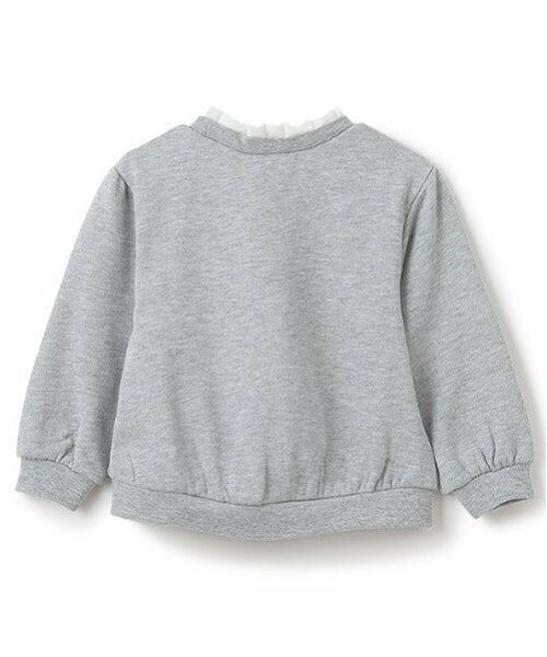 petit main / プティマイン スウェット | 【吸水速乾/リンク】花モチーフトレーナー(キッズサイズ) | 詳細6