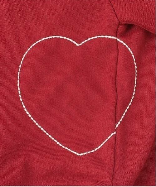 petit main / プティマイン スウェット | 【Re:Yarn】ハートトレーナー | 詳細10