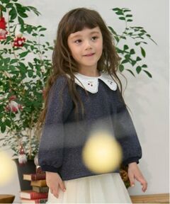 petit main / プティマイン スウェット | キラキラチェリートレーナー