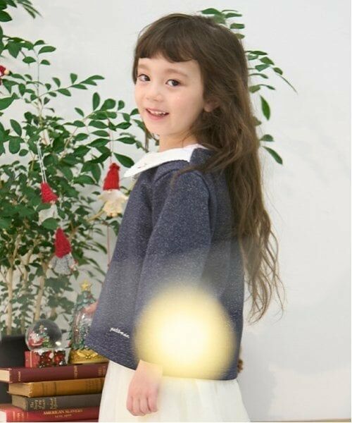 petit main / プティマイン スウェット | キラキラチェリートレーナー | 詳細1