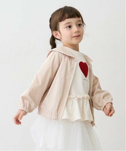 petit main / プティマイン スウェット | 【リンク】ハートペプラムトレーナー(キッズ) | 詳細4