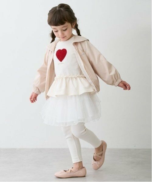 petit main / プティマイン スウェット | 【リンク】ハートペプラムトレーナー(キッズ) | 詳細5