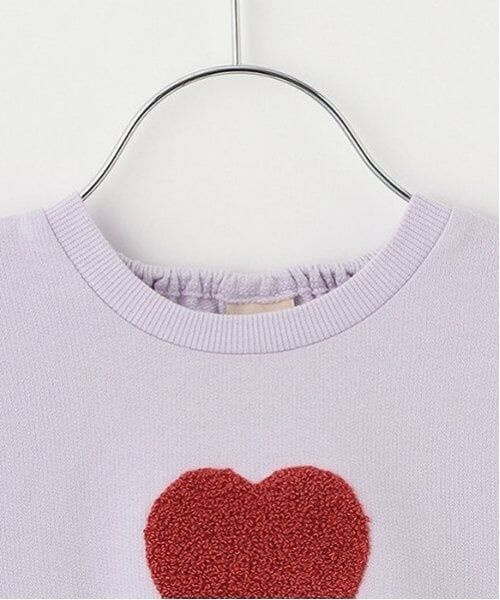 petit main / プティマイン スウェット | 【リンク】ハートペプラムトレーナー(キッズ) | 詳細8