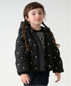 petit main / プティマイン ブルゾン | 【リンク】ハート刺しゅう中綿ジャケット(キッズ)