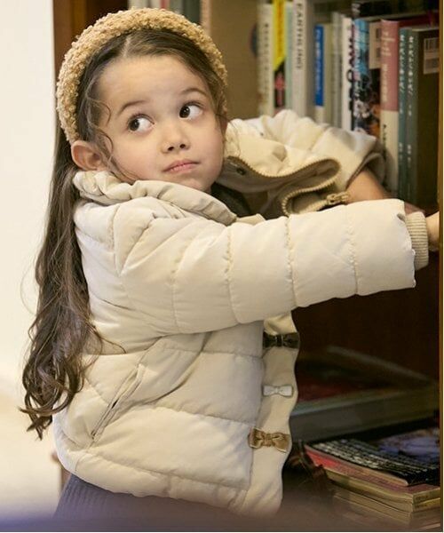 petit main / プティマイン ブルゾン | 中綿リボンジャケット | 詳細1