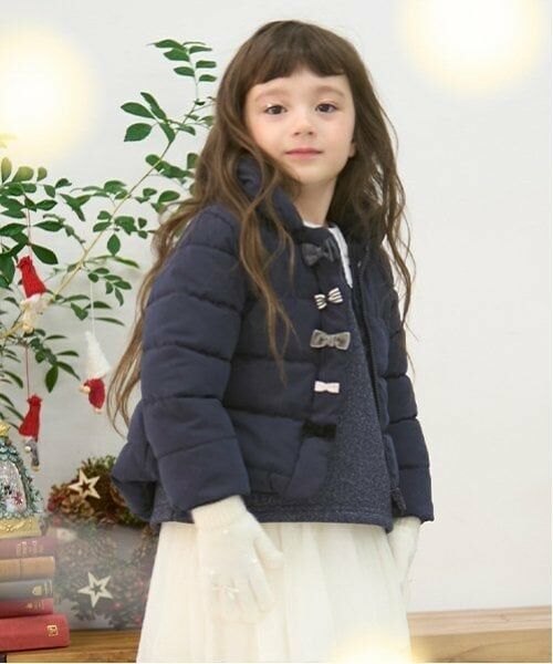 petit main / プティマイン ブルゾン | 中綿リボンジャケット | 詳細4