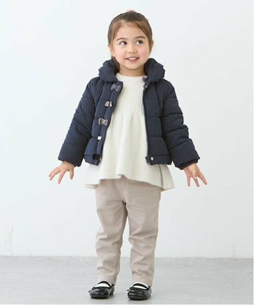 petit main / プティマイン ブルゾン | 中綿リボンジャケット | 詳細8