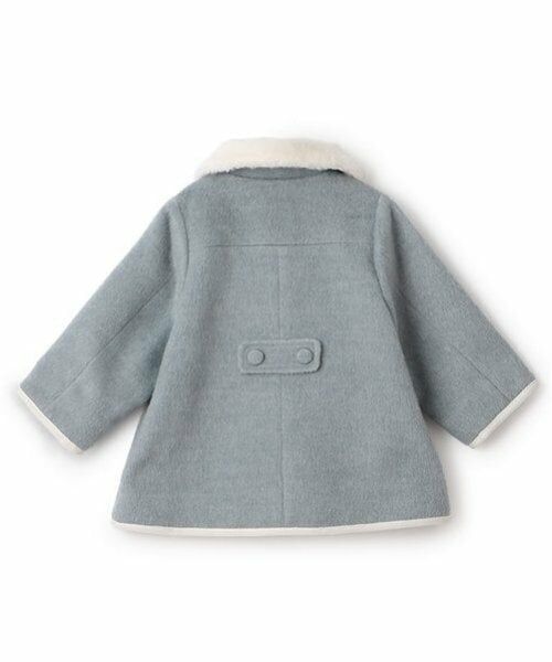 petit main / プティマイン その他アウター | ファー衿ハートポケットコート | 詳細4