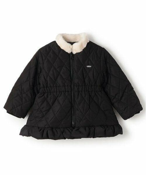petit main / プティマイン ブルゾン | 【リンク】ファー衿キルト中綿ジャケット(キッズ) | 詳細14