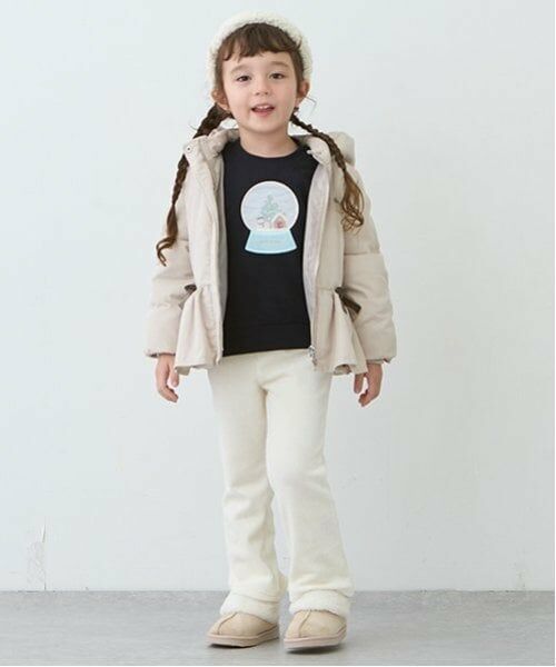 petit main / プティマイン ブルゾン | ペプラムダウンジャケット | 詳細10