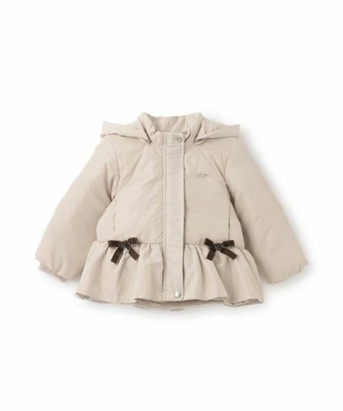 petit main / プティマイン ブルゾン | ペプラムダウンジャケット | 詳細14