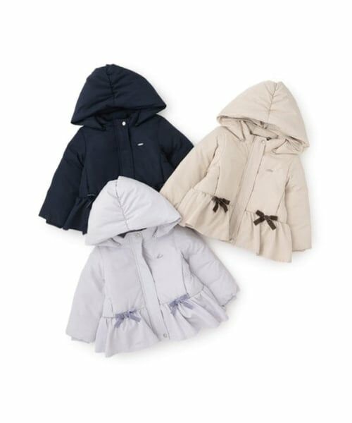 petit main / プティマイン ブルゾン | ペプラムダウンジャケット | 詳細16