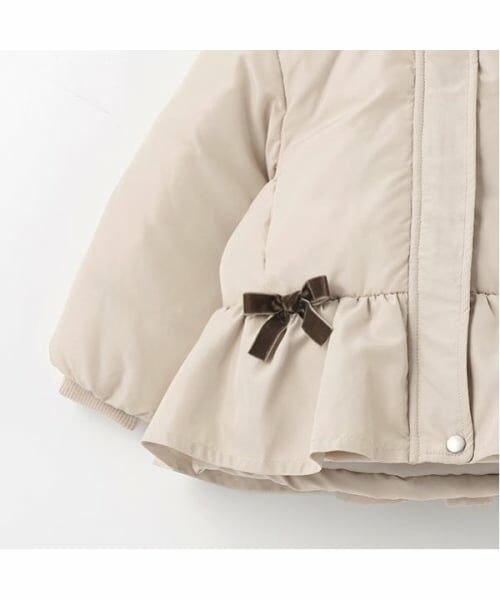 petit main / プティマイン ブルゾン | ペプラムダウンジャケット | 詳細20