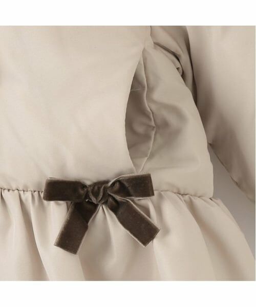 petit main / プティマイン ブルゾン | ペプラムダウンジャケット | 詳細21