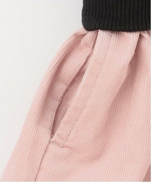 petit main / プティマイン ミニ丈・ひざ丈ワンピース | ハート刺しゅう切り替えワンピース | 詳細7