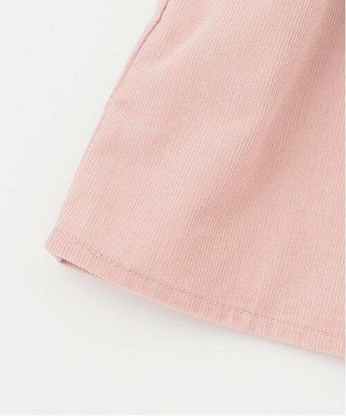 petit main / プティマイン ミニ丈・ひざ丈ワンピース | ハート刺しゅう切り替えワンピース | 詳細8