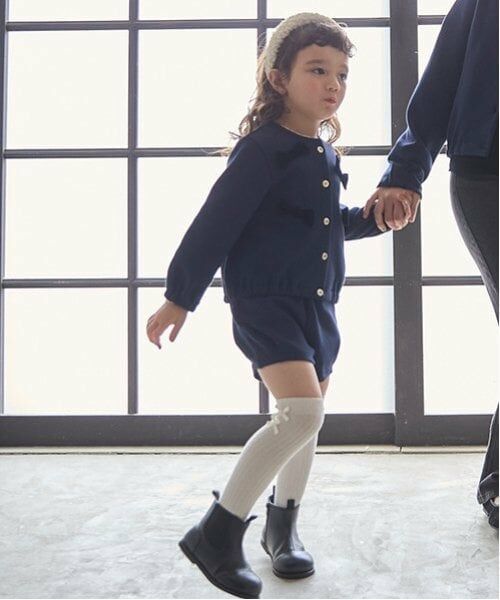 petit main / プティマイン その他トップス | 【リンク】リボンカットセットアップ(キッズ) | 詳細15