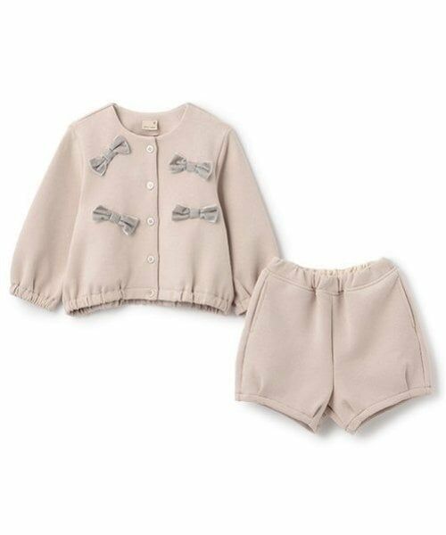 petit main / プティマイン その他トップス | 【リンク】リボンカットセットアップ(キッズ) | 詳細3