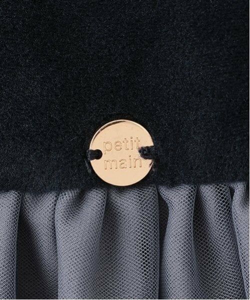 petit main / プティマイン ミニ丈・ひざ丈ワンピース | 【リンク】ベロアチュールワンピース(キッズ) | 詳細12