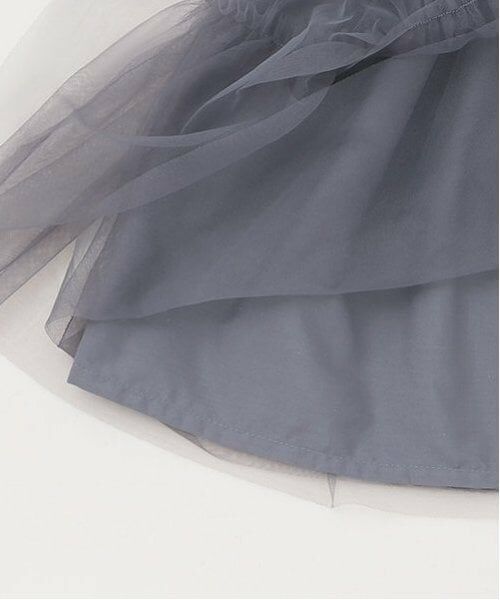 petit main / プティマイン ミニ丈・ひざ丈ワンピース | 【リンク】ベロアチュールワンピース(キッズ) | 詳細15