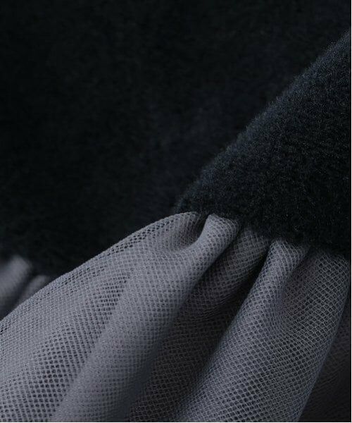 petit main / プティマイン ミニ丈・ひざ丈ワンピース | 【リンク】ベロアチュールワンピース(キッズ) | 詳細17