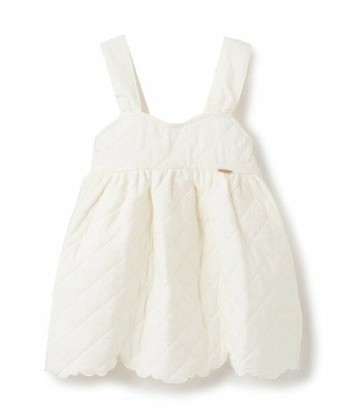 petit main / プティマイン ミニ丈・ひざ丈ワンピース | キルトジャンパースカート | 詳細5