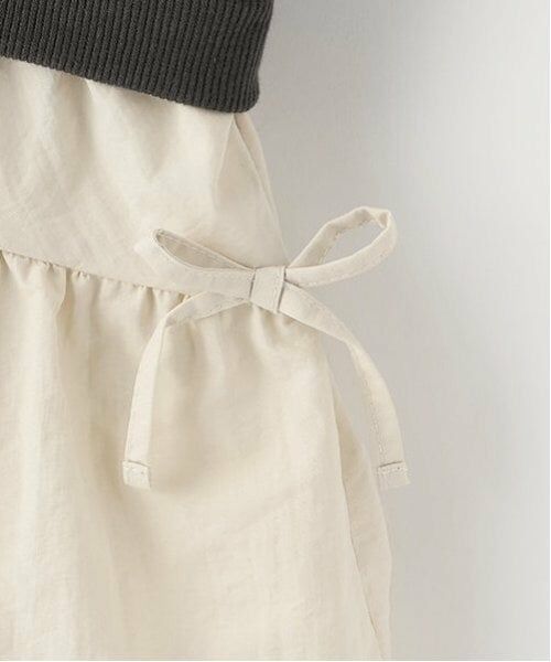 petit main / プティマイン ミニ丈・ひざ丈ワンピース | 【リンク】ロゴドッキングワンピース(キッズ) | 詳細13