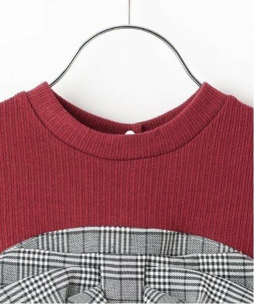 petit main / プティマイン ミニ丈・ひざ丈ワンピース | 【リンク】チェックリボンワンピース(キッズ) | 詳細5