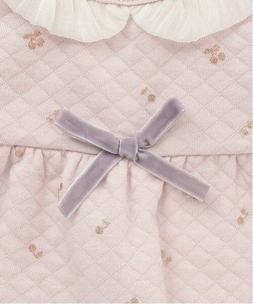 petit main / プティマイン ルームウェア | キラキラチェリーキルトパジャマ | 詳細5