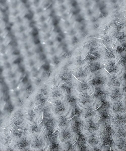 petit main / プティマイン ミニ丈・ひざ丈ワンピース | キラキラニットワンピース | 詳細11