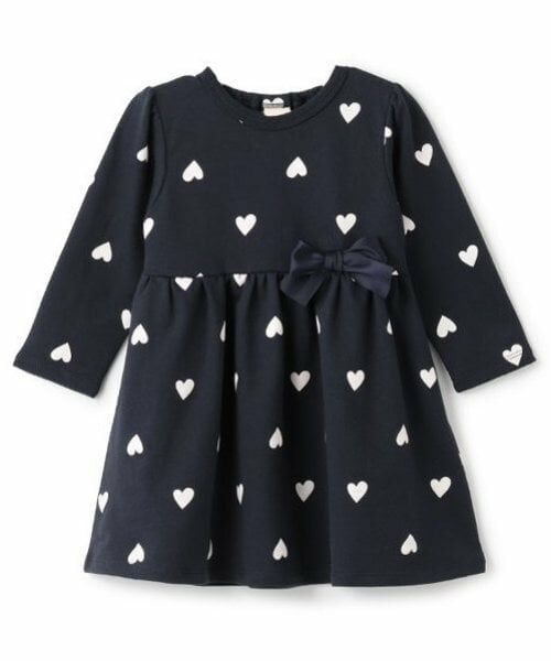 petit main / プティマイン ミニ丈・ひざ丈ワンピース | 【GOODPRICE】カット裏毛ワンピース | 詳細10