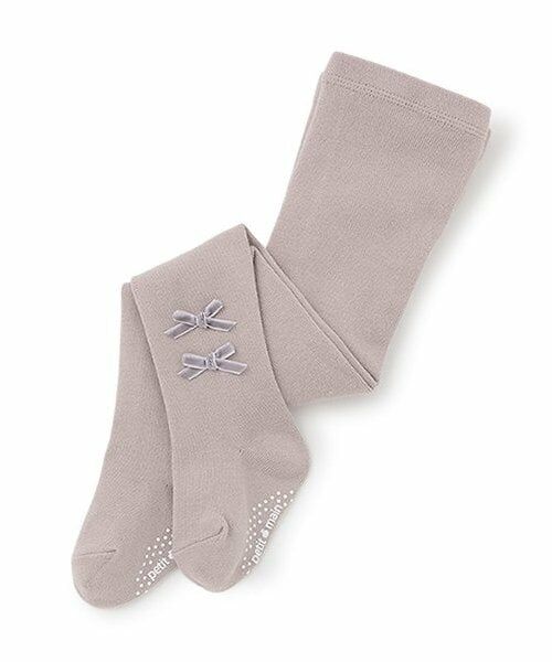 petit main / プティマイン ストッキング・タイツ・その他 | プチリボンタイツ（ラベンダー）