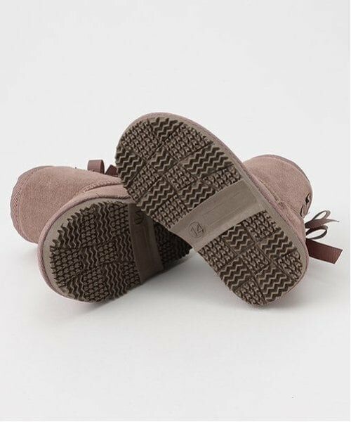 petit main / プティマイン ブーツ（ショート丈） | リボンムートンブーツ | 詳細10